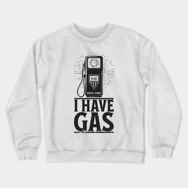 I have Gas Movie Parody Funny Crewneck Sweatshirt by Kahfirabu